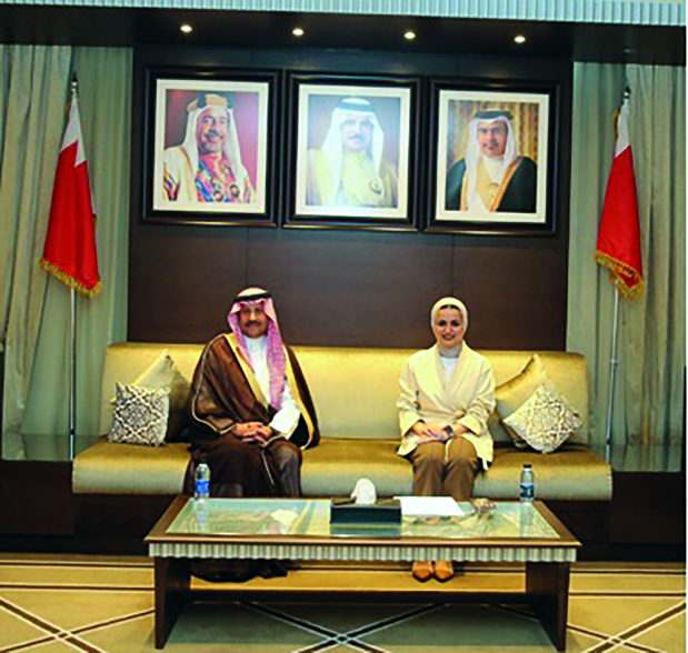 <p>Youth Affairs Minister Rawan Tawfiqi received Saudi Ambassador Naif bin Bandar Al Sudairi.</p>
<p>Ms Tawfiqi highlighted longstanding ties between Bahrain and Saudi Arabia, particularly the steady growth in youth co-operation.</p>
<p>She emphasised the importance of enhancing collaboration in youth empowerment by exchanging expertise, advancing institutional partnerships, and launching joint initiatives to build youth capabilities and support their role in national development.</p>
